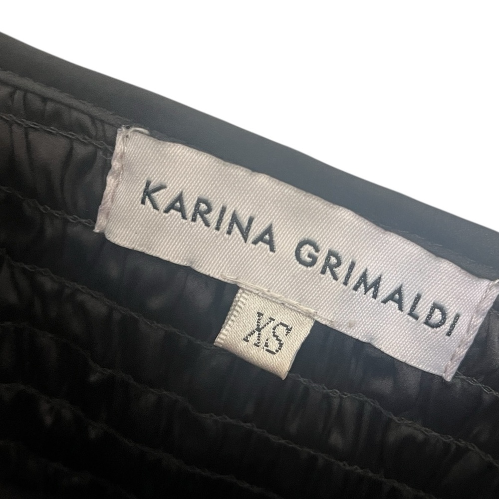 Karina Grimaldi MELANI Revolve Black Floral Lace Dress Sz XS - Picture 8 of 15